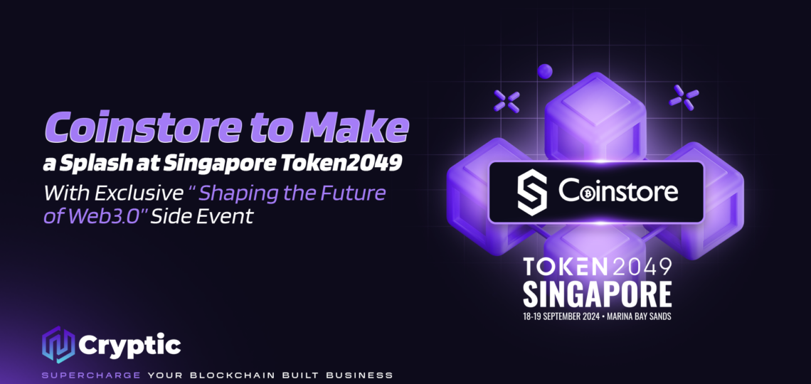COINSTORE TO MAKE A SPLASH TWITTER