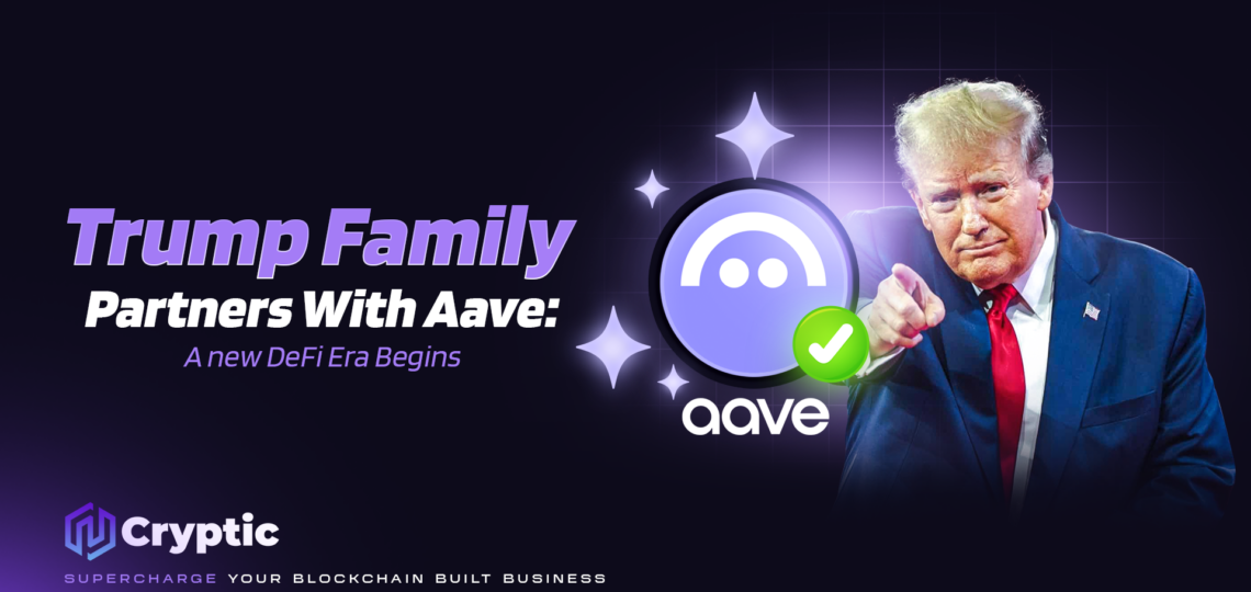 TRUMP FAMILY PARTNERS WITH AAVE
